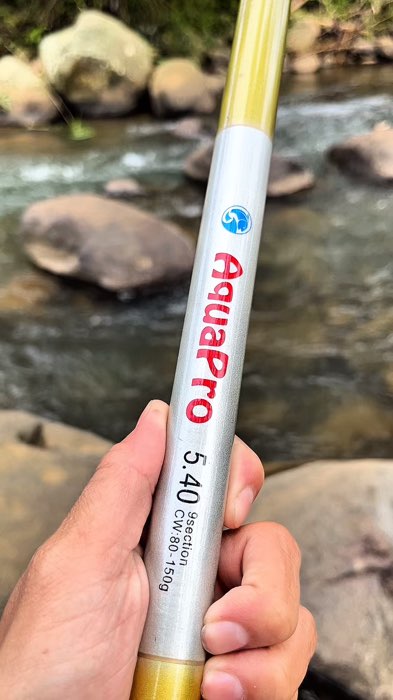 Joran tegek aquapro 540cm #tegek #joran #jorantegek