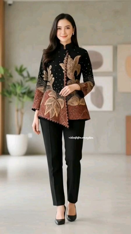 #batikwanita #blousebatik #FashiondiShopee #cuantanpabatas #SpillBawaBerkah