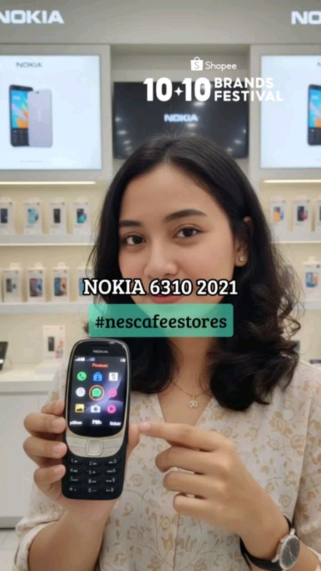 #nokia63102021 #nokiajadul #nokiakamera #hpnokia6310 #hpnokiamurah #RacunShopee #SpillRacunShopee