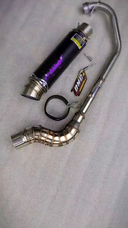 knalpot dnc type x7black Malaysia style buat MX old MX new MX king#shopyhargamurahberkwalitas #Dncexhaus #malaysia #terlarisdishopee