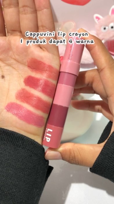 Beneran kayak krayon #lipcrayon #cappuvini #lippies #DiskonRacunShopee #RacunShopee
