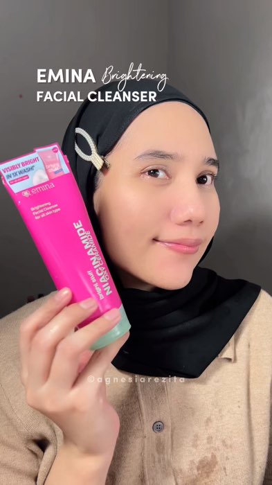 Facial Cleanser Emina upgrade kemasan makin gemes #ShopeeMallHyperBrandDay #ParagonHyperBrandDay #eminabrightstuff #eminafacewash #eminafacialcleanser