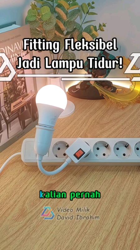 bisa jadi lampu tidur estetik #fittinglampu #fittingfleksibel #PromoNonStop #ShopeeCOD #RacunShopee #GakNyeselBeliIni #ViralDiShopeeVideo