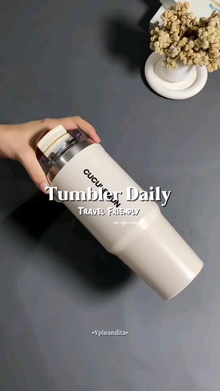 Tumblernya cakep 😍 #RacunShopee #Diskon50Persen #SpillRacunShopee #ViralDiShopeeVideo #tumblerstainless #tumbler900ml #tumbleraestethic #cuculemon