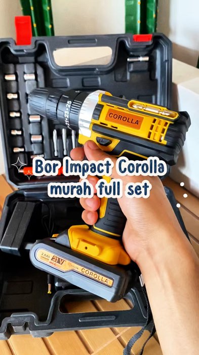 Corolla Bor Baterai #RacunShopee #ShopeeReview #ViralDiShopeeVideo #DiskonRacunShope #SpillRacunShopee #corolla #borbaterai #bormurah