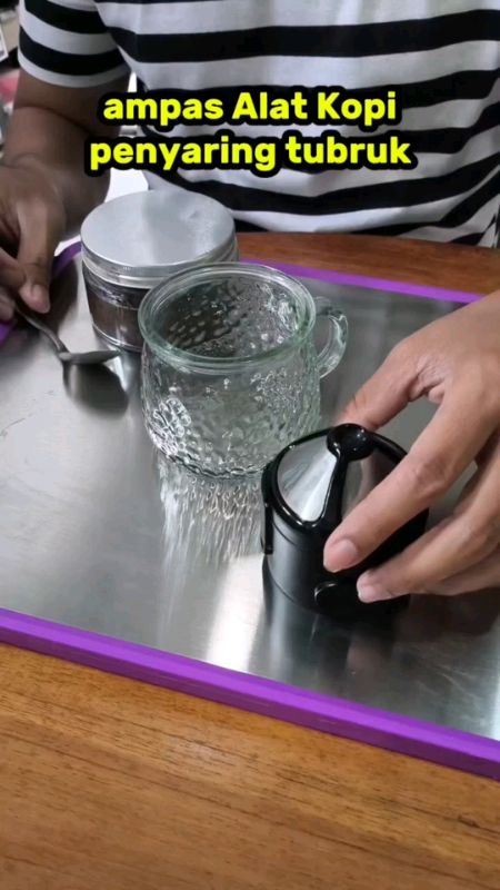 penyaring kopi terbaik, ide murah untuk ngopi #kopi #penyaringkopiportable #saringankopi #RacunShopee #SpillBawaBerkah