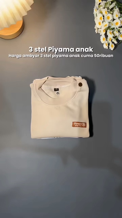baju setel piyama anak murce #bajusetelananak #piyamaanak #ShopeeLook