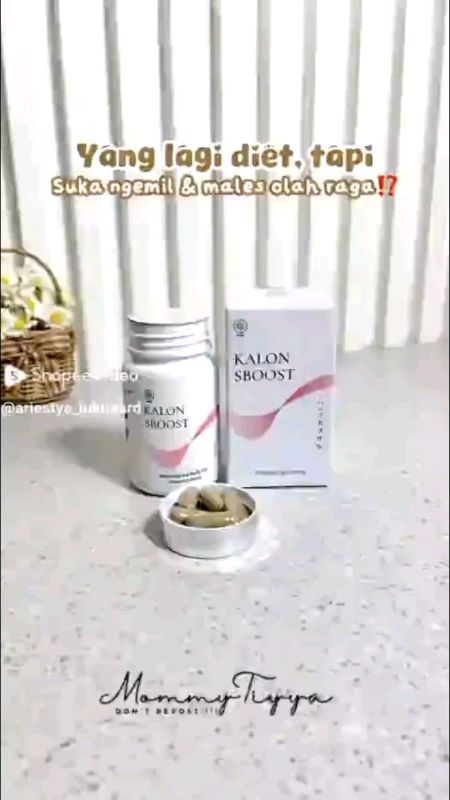 Kalon SBOOST Isi 30 Kapsul | Pelangsing BPOM #pelangsingbadan #shopeevideo #RacunShopeeCheck #ShopeeCOD #videoviral #videoshopee