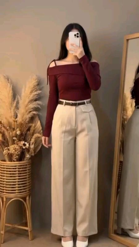 #onesetwanita #OutfitAlaKorea #GratisOngkirRP0 #ootd #RacunShopee