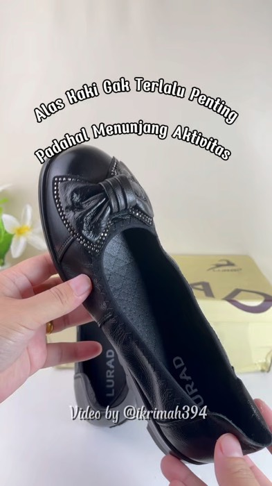 Sepatu Flatshoes cantik nyaman dipakai #sepatuwanita #sepatuflatshoes #flatshoeswanita #flatshoescantik #sepatukerja #RacunShopee #shopeefitcheck