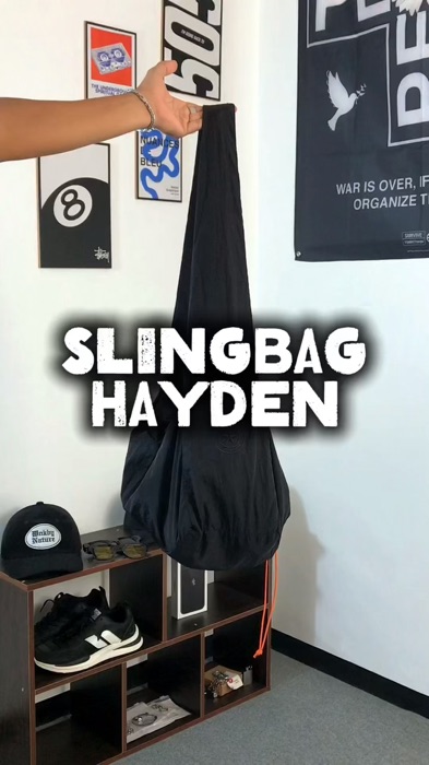 #slingbag #slingbagkalcer #tasslempang #tassimple #Nrdn #nrdnclothing #shopeevideo #ShopeeLook #gajiansale