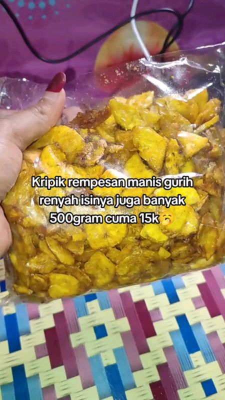 Rempesan keripik pisang #rempesanpisang #keripikpisang #RacunShopee #SpillRacunShopee #BadaiTapiBudget #TermurahDiShopee #fyp