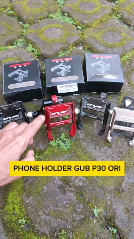 GUB P30 ORIGINAL PHONE HOLDER MOTOR ORI KUALITAS TERBAIK #SpillRacunShopee #ViralDiShopeeVideo #GratisOngkirRP0 #gratisongkir #shopeeterkini