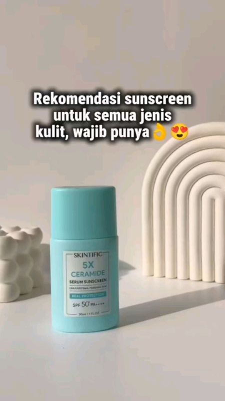 sunscreen for skin alltype #SpillRacunShopee #RacunShopee #PromoNonStop #sunscreen5xceramide #5xceramideserumsunscreen #skintific5xceramide