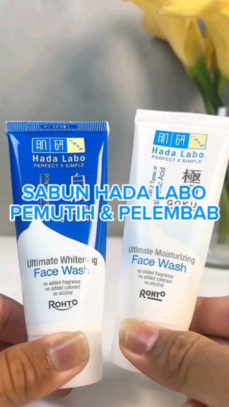 HADA LABO Face Wash #hadalabo #hadalabofacewash #sabunmuka #pemutihwajah #pelembabwajah #ViralDiShopeeVideo #RacunShopee