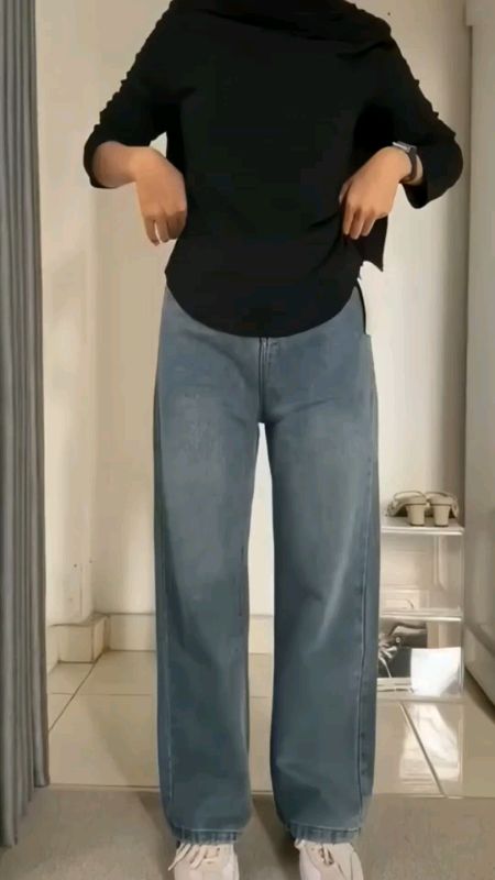 #jeanshighwaist #jeanswanita #jeanshighwaistwanitakorea #OOTDFashionShopee #RacunShopee #SpillRacunShopee #outfitideas #ViralDiShopeeVideo