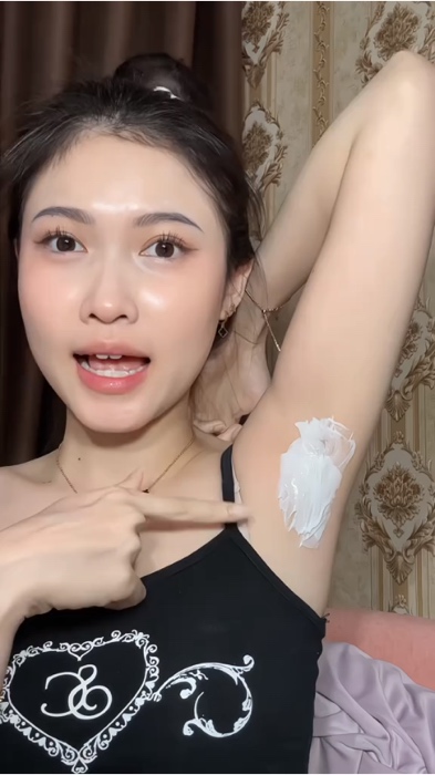 bulu keti hempas💨 #hairremoval #milkrecipe