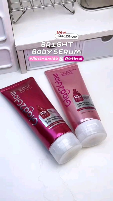 #glad2glow #glad2glowbodyserum #retinolbodyserum #niacinamidebodyserum #bodyserum #ShopeeBeautyHaul #PromoNonStop #ViralDiShopeeVideo