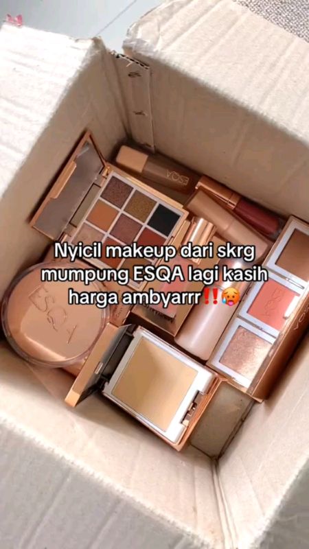 #esqacossmetics   #esqacosmetics  #ShopeeBeautyHaul #PromoNonStop #ViralDiShopeeVideo #RacunShopee #rezekirebahan #ShopeeLook