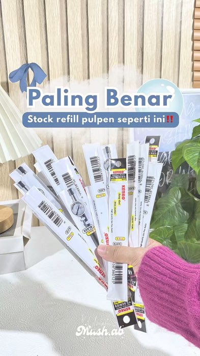 #refillpulpen #refillpulpengel #refillpupenkenko #GratisOngkirRP0 #RacunShopee #alattulis #alattulissekolah