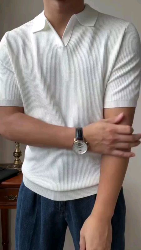 Kaos polo knit keren #outfit #formaloutfit #pakaianpria #MUDASTOREE #ViralDiShopeeVideo #SpillBawaBerkah #ShopeeRamadanLook #kaospolo
