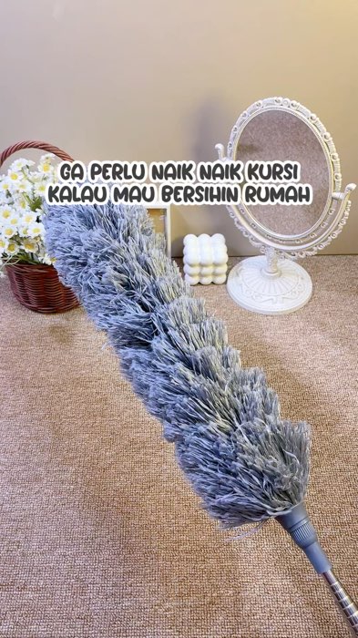 Bersihin rumah jadi lebih mudah #kemoceng #kemocengmicrofiber #kemocengpanjang #kemocengplafon #RacunShopee #ViralDiShopeeVideo #SpillRacunShopee #fyp