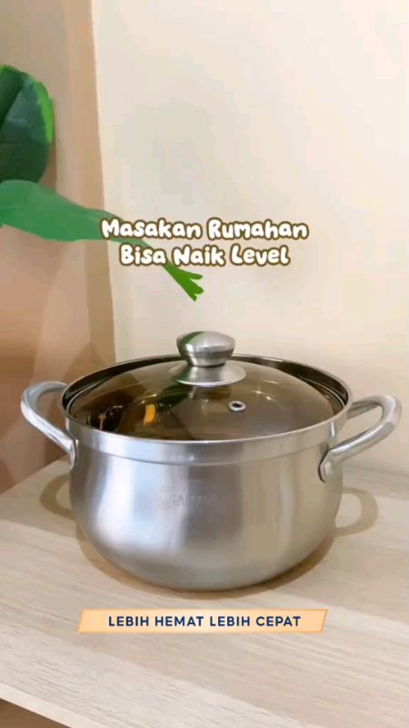 Calypso Soup Pot Panci Kuah 24cm Stainless Steel#pancimurah #PromoNonStop #SpillBawaBerkah #RacunShopee