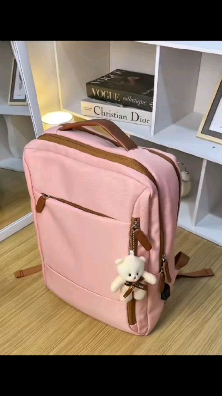 Tas Laptop 15 inch Waterproof Tas Ransel Sekolah Wanita Outdoor Travel Backpack #taslaptop #ranselsekolah #SpillRacunShopee #RacunShopeeCheck
