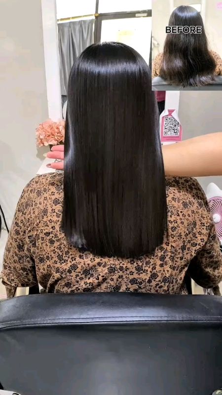 pelurus rambut Keratin hair treatment Pelurus rambut permanen Masker rambut kering dan yang keriting Perawatan rambut rusak#RacunShopeeCantik#fyp