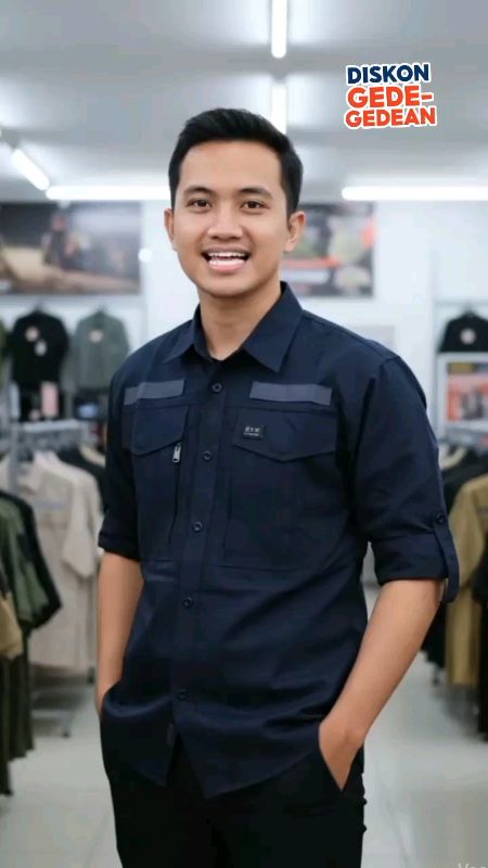 setelan kemeja tactical#kemejasafety #kemejatactical #kemejamurah