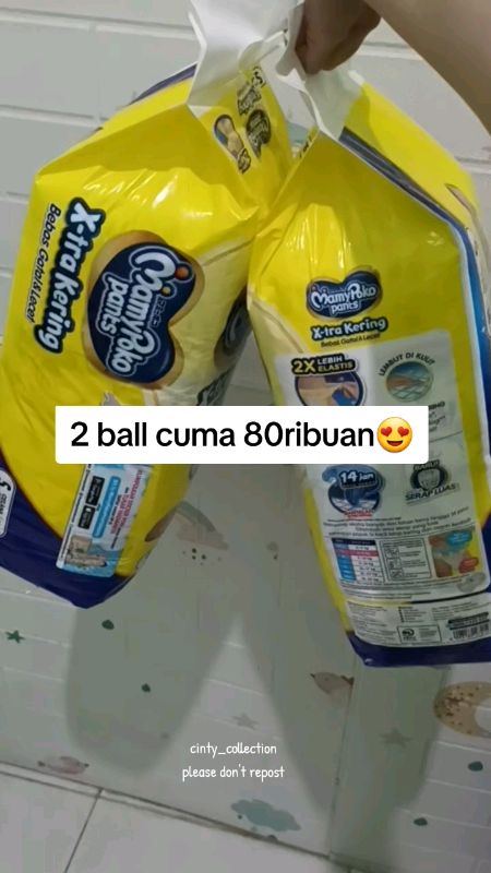 2 ball mamypoko lebih murah bun #RacunShopee