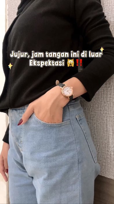 Jam tangan ini di luar ekspektasi bangett😖💗#jamtanganwanita #jamtanganmurah #wibgajian #gajiansale🔥 #fypシ