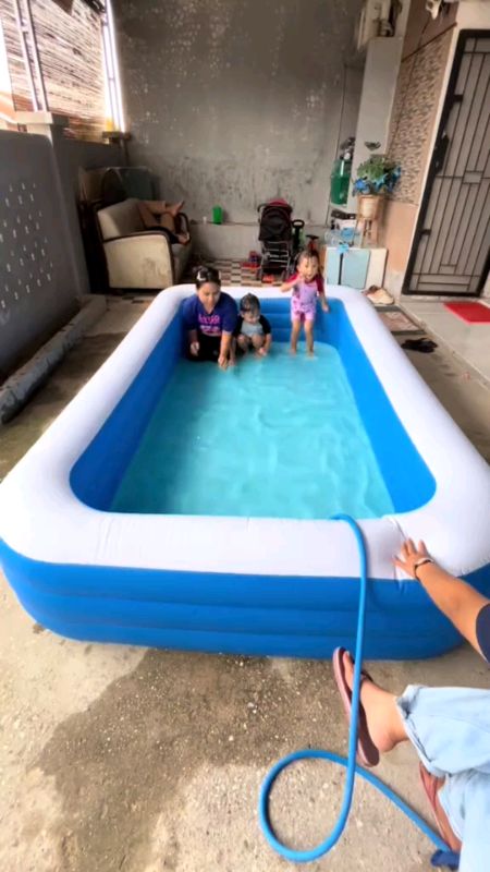 KOLAM PORTABLE ANAK JUMBO #RacunShopee #SpillRacunShopee #ViralDiShopeeVideo #kolam #kolamrenang #kolamrenanganakmurah #kolamportabel #kolampompa