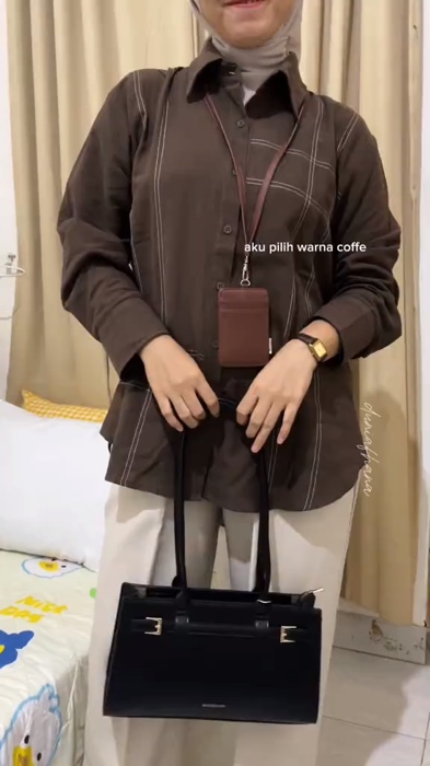 #twilashirt #OOTDFashionShopee #hijabstyle #fffyyyypppp #kemejawanita