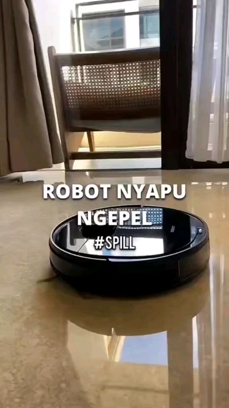 robot sapu 😍