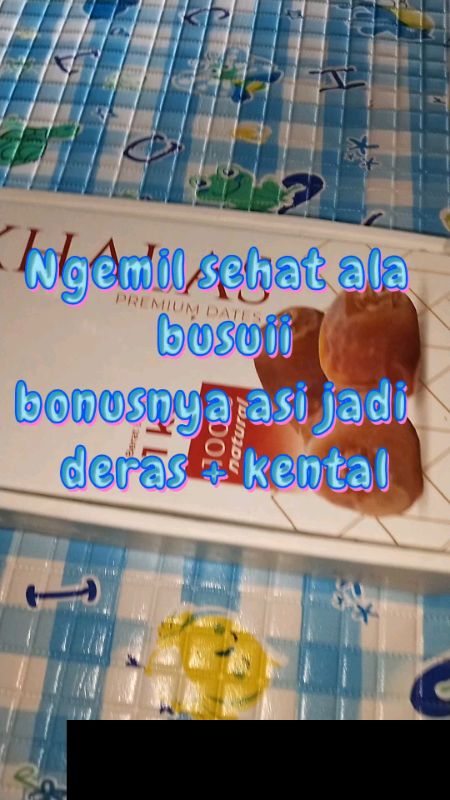 Ngemil sehat ala busuii #kurma #kurmakhalas