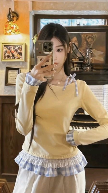 #fitcheck #shirt #kaoskuning #shirtlucu #cute #ayobelanjadishopee