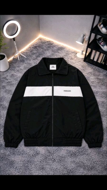 jacket tracksuit line dune black#jacket#tracksuit#black#Fairgoods#OOTDFashionShopee#ViralDiShopeeVideo#ShopeeLook#SpillRacunShopee#fyp