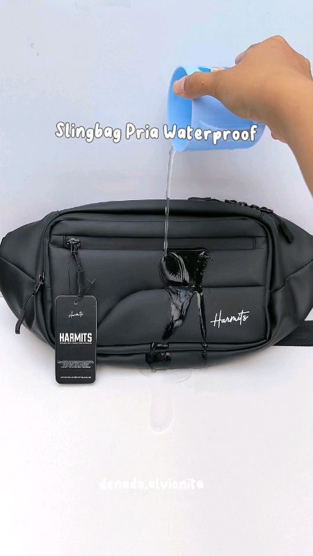#waistbag #waistbagcowok #waistbagwaterproof #slingbag #slingbagmurah #slingbagpria #waistbagpria #tasselempang #tas #taswaterproof  #RacunShopee