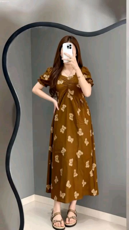 Ibu" wajib beli daster ini sih #dres #ShopeeLook #ShopeeCOD #shopeevideo #RacunShopee