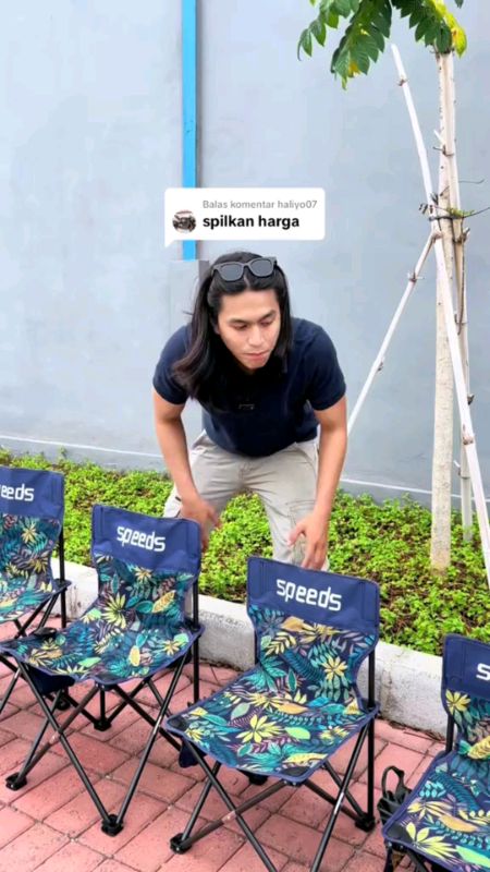#kursilipatportable #kursilipatcamping #kursilipatoutdoor #fypシ #ShopeeCOD #shopeevideo
