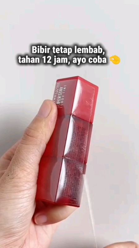 Rahasia bibir  lembab seharian #PromoNontStop #SpillRacunShopee #RacunShopee #maybelineteddytintid #maybelinesuperstay #Maybelline