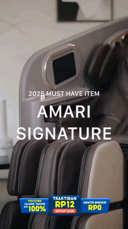 Advance Amari Signature Sofa Massager #advance #advancesofamassager #GratisOngkirRP0 #DiskonRacunShopee