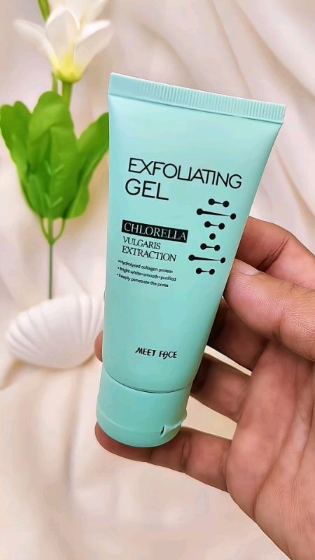 Exfoliating Gel Meet Face #meetface #meetfaceexfoliatinggel #meetfacemurah #exfoliatinggel #exfoliasiwajah #ShopeeBeautyHaul #exfoliasi #RacunShopee