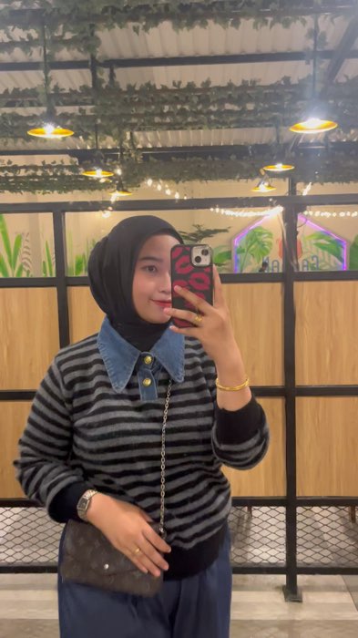 Girlfashionstory original rugbi collar blouse#atasanwanita #girlfashionstory #girlfashionstoryoriginalrugbicollarblouse #chekoutyuk🥰🤗🥳 #adadiskon