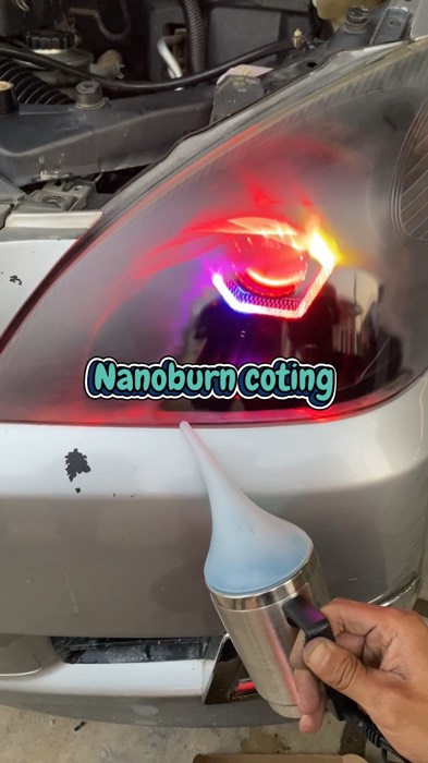 #nanoburnheadlamp #nanoburncoating #nanoburncoatingoriginal