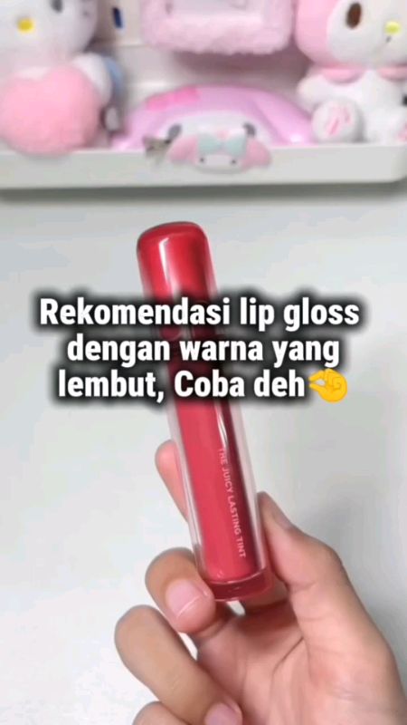 Lipgloss bikin bibir lembab seharian #SpillRacunShopee #RacunShopee #romandjuicylastingtint #romandliptint #romandlipgloss #romand