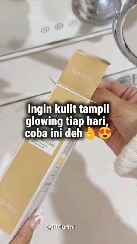 Rahasia tampil glowing tiap hari 👌 #SpillRacunShopee #RacunShopee #skintificradianceboosterserum #radianceboosterserumspray #serumsprayskintific