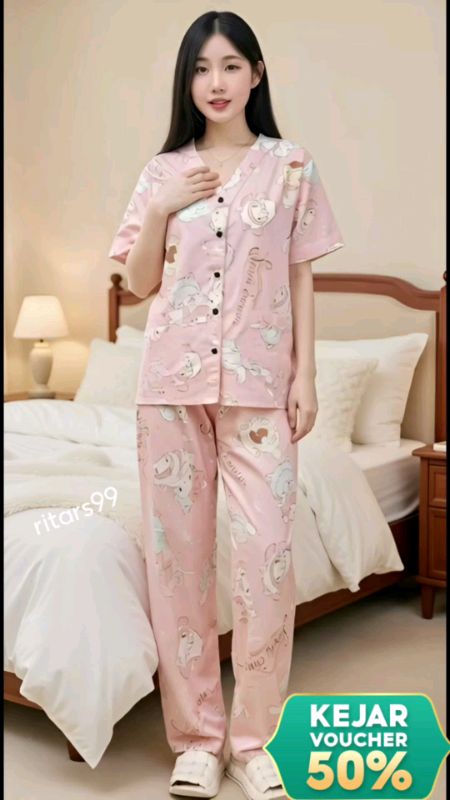 Labelle setelan baju piyama katun#ShopeeCod#RacunShopee#SpillRacunShopee#GratisOngkirRp0#bajupiyamawanita#bajupiyamakatun#bajutidurwanita#bajutidur