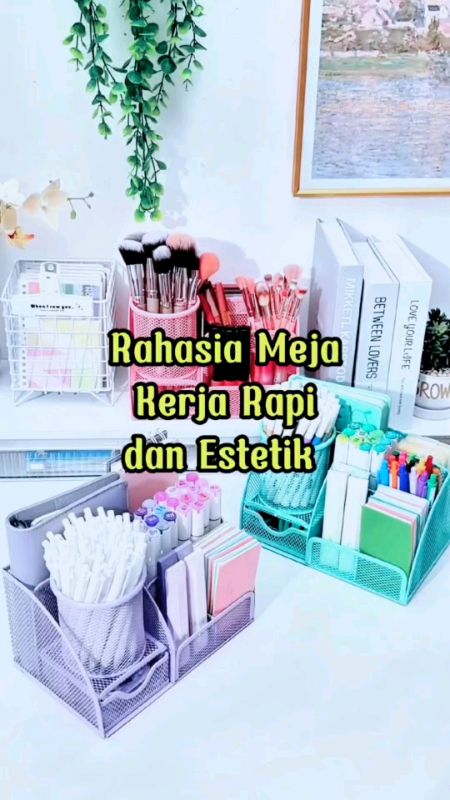 Desk Set Serbaguna #desksetup #deskorganizer #tempatpensil #tempatalattulis #PromoNonStop #GratisOngkirRP0 #SpillBawaBerkah #ViralDiShopeeVideo #fyp